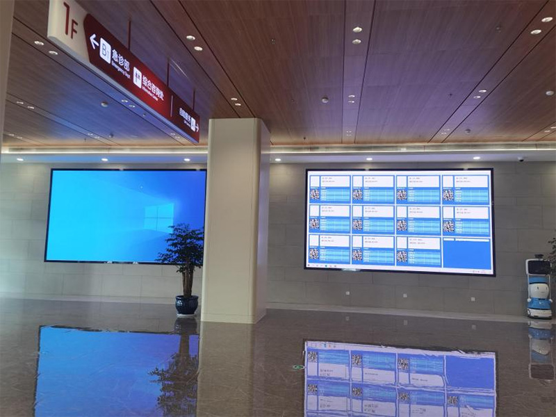 www.91,LED顯示屏,應用於,國婦嬰奉賢院區