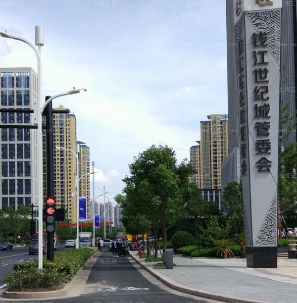www.91智慧路燈係統杭州錢江世紀城項目