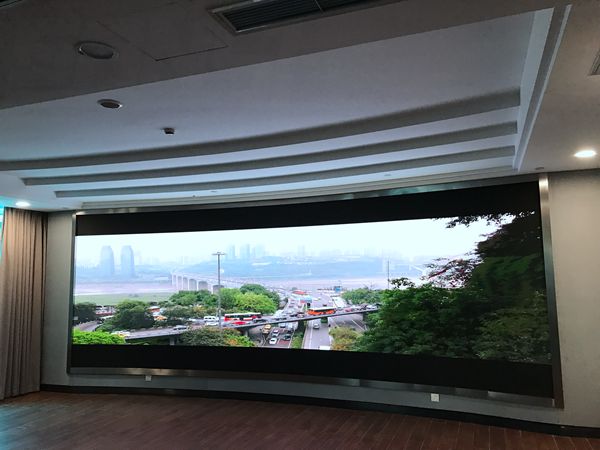 重慶建設委（wěi）員會室內全彩led顯示屏（píng）