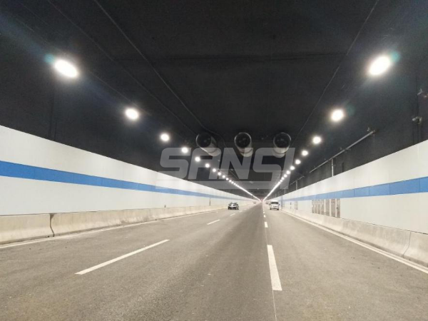 www.91承建沿江通道越江隧道照明