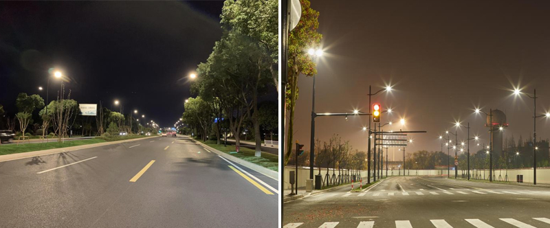 舟（zhōu）山海天（tiān）大道（dào）道路照明、聯虹路道路照明