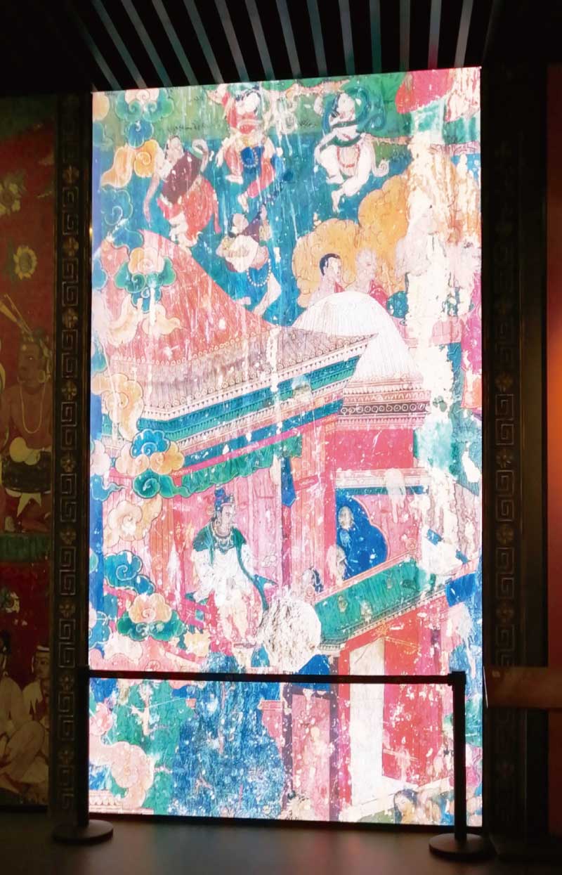  “還原”壁畫（huà）本真色彩