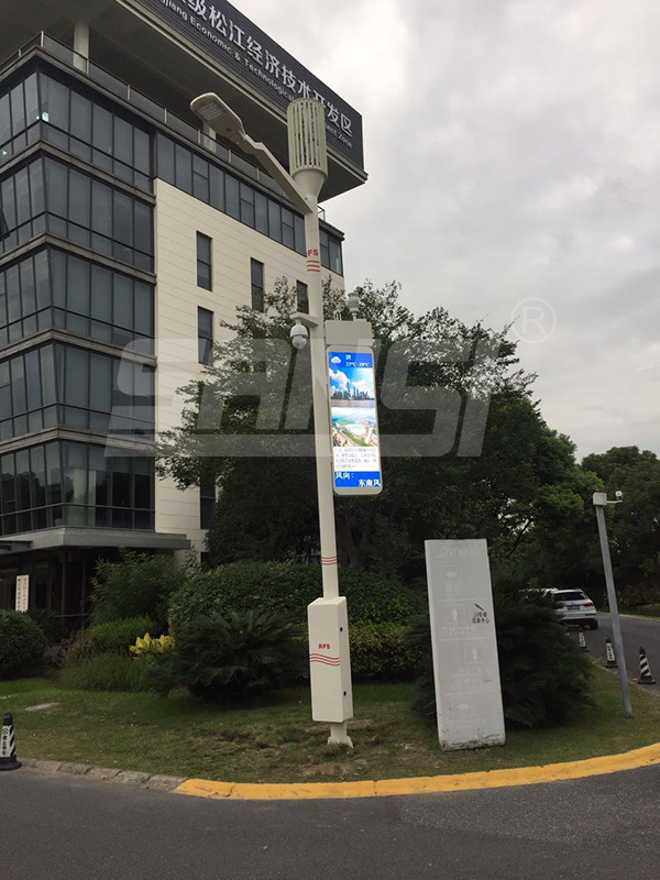智慧（huì）燈杆（gǎn）,多杆合一,產品解決方案（àn）,助力城市建（jiàn）設